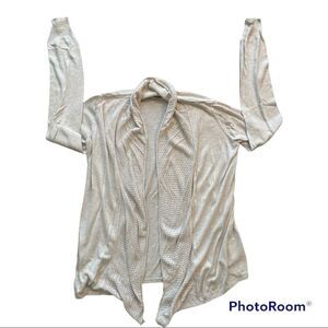 ⚡️ Old Navy Light Gray Long Sleeve Open Cardigan Sweater  ~ Size S ⚡️